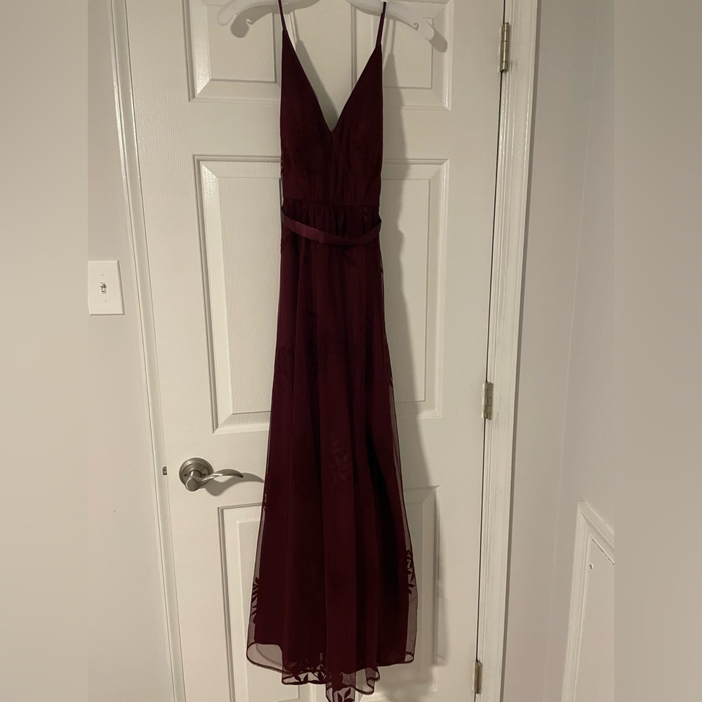 Maroon Prom dress